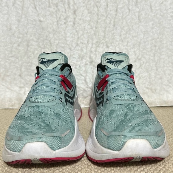 Saucony Womens Guide 16 Mineral Rose Running Athletic Sneakers Shoes SZ US 7 - Picture 3 of 11